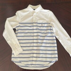 Boy button down shirt from Ralph Lauren size L/G 14-16